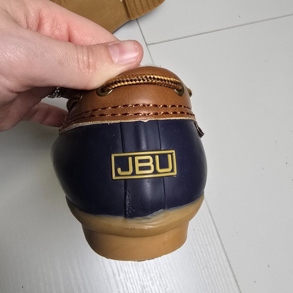 JBU Jambu Gwen Weather Ready Navy Duck Muc Shoes Women 6M - Picture 11 of 11